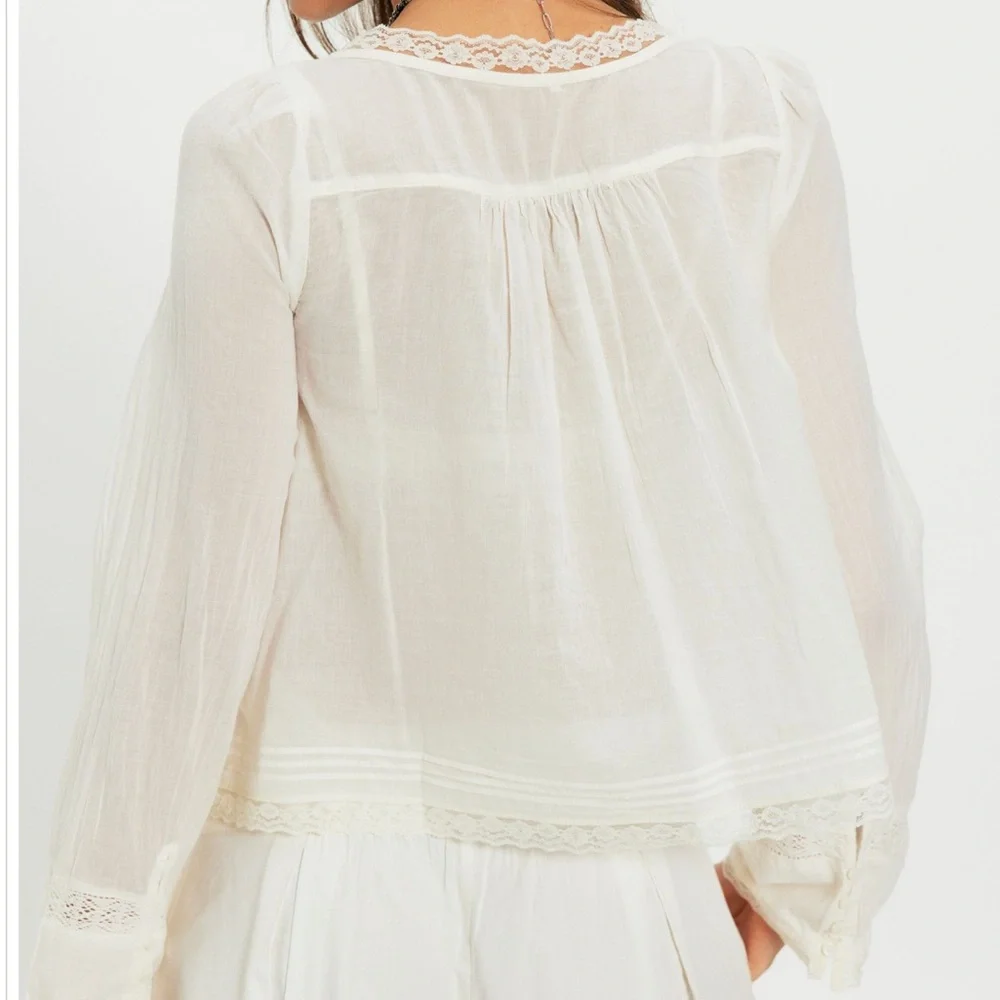 Free People Forevermore Long-sleeve Top - Picture 4 of 8